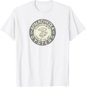 JCombs: Apalachicola Oysters T-Shirt - T-Shirt | White