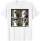 Cool Goose Farmyard Geese Funny Animal Wearing Sunglasses T-Shirt - T-Shirt | White