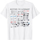 Library Card Due Date Stamp Book Lover Reading Vintage Read T-Shirt - T-Shirt | White
