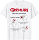 Gremlins There Are Three Rules T-Shirt - T-Shirt | White