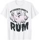 My Favorite Spirit Is Rum Funny Halloween T-Shirt - T-Shirt | White