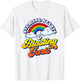 Stealing Hearts & Blasting Farts Funny Rainbow Valentines T-Shirt - T-Shirt | White