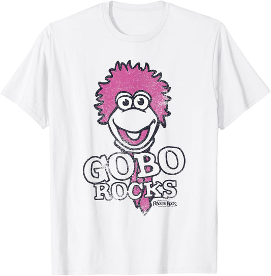 Fraggle Rock Gobo Rocks T-Shirt - T-Shirt | White