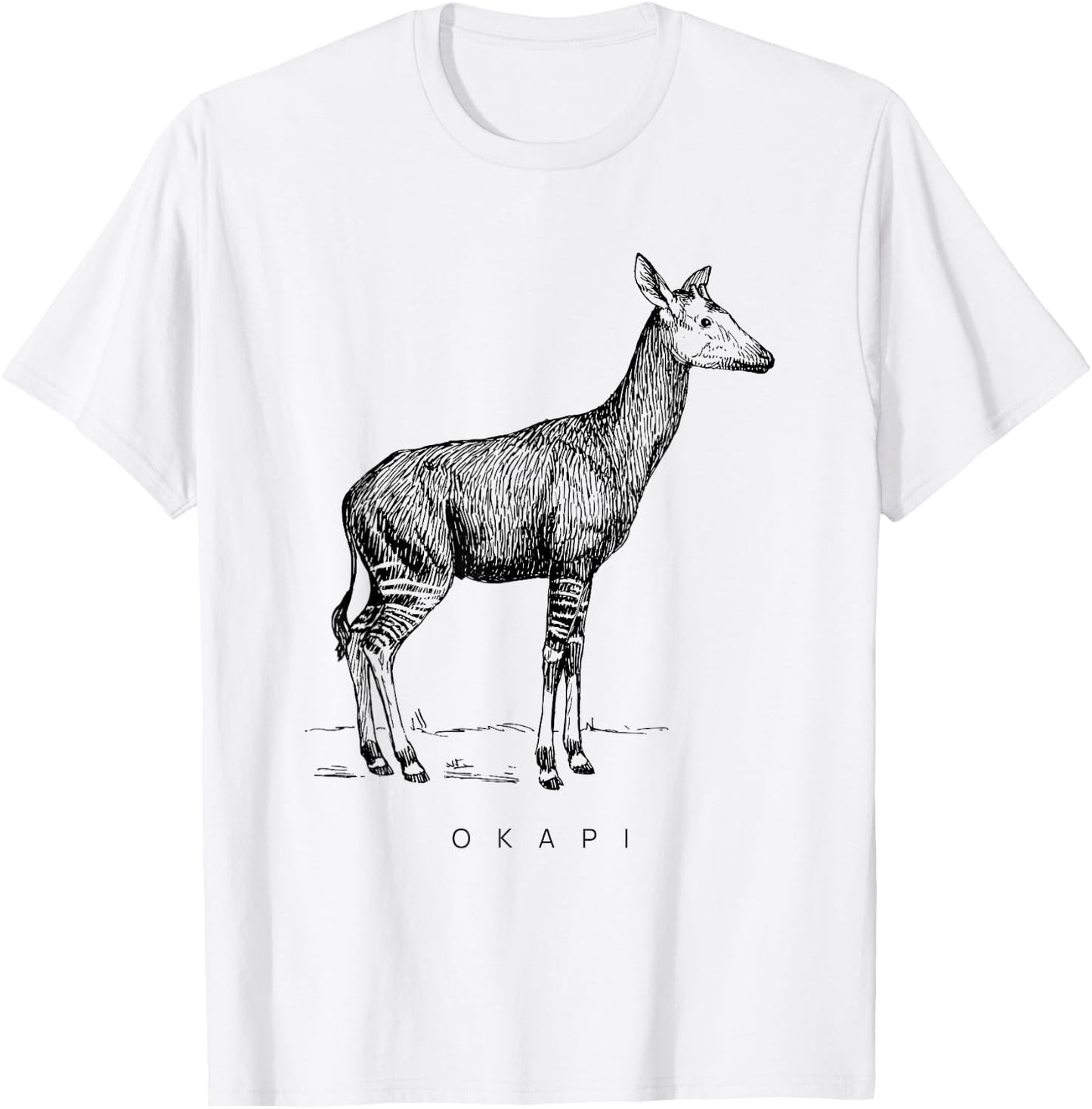 Okapi T-Shirt - T-Shirt | White
