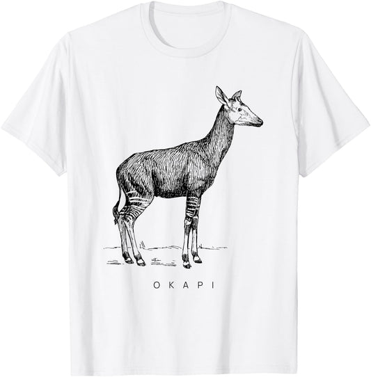 Okapi T-Shirt - T-Shirt | White