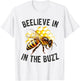 Bee Women Men Yellow Bumble Bees Honey Beekeeper Apiarists T-Shirt - T-Shirt | White