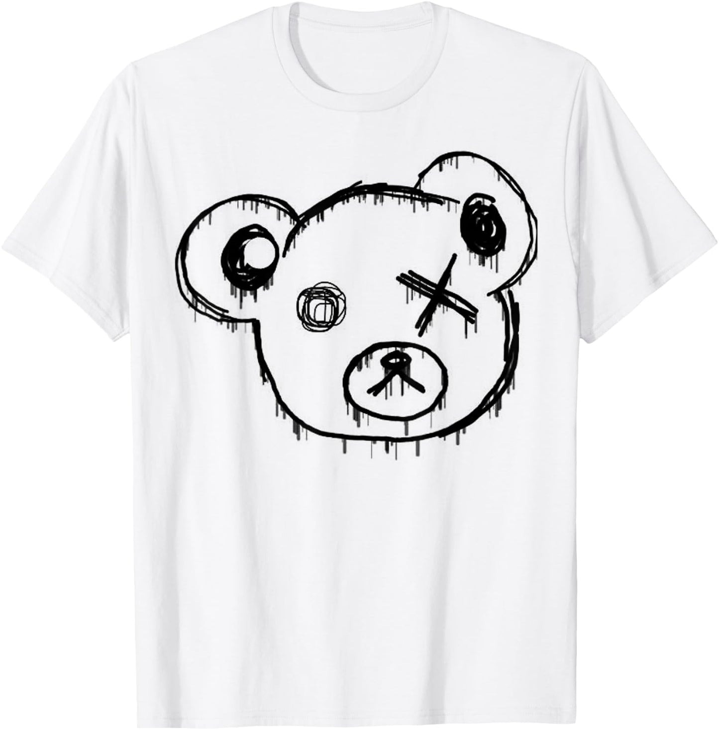Teddy Anime Teddy Bear Cute Bear Women Men T-Shirt - T-Shirt | White