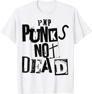 Pop Punks Not Dead - Vintage Grunge - Pop Punk Is Not Dead T-Shirt - T-Shirt | White