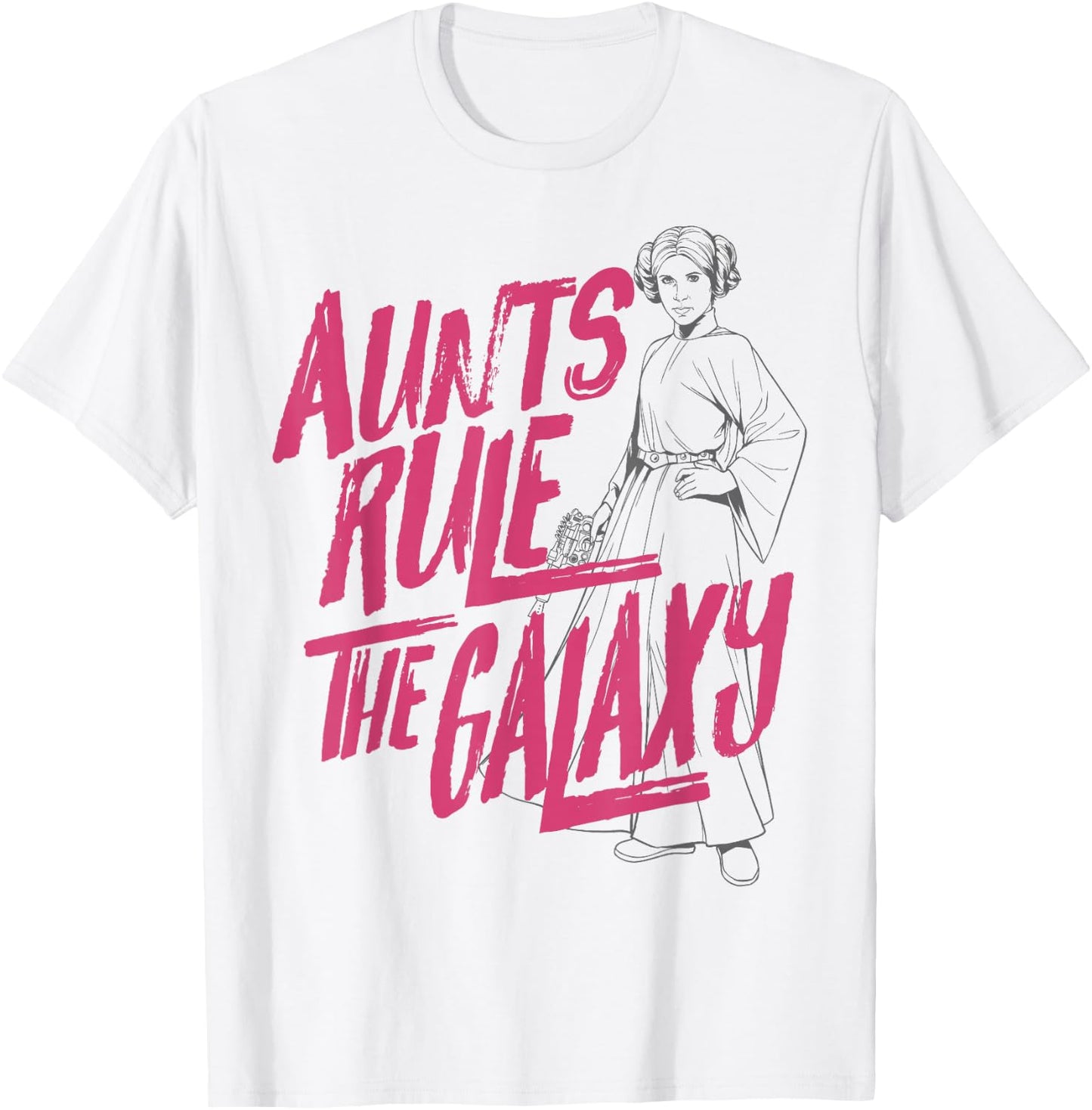 Star Wars Aunts Rule The Galaxy T-Shirt - T-Shirt | White