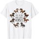 Just A Boy Who Loves Horses, Horse Breeds, Horseback Riding T-Shirt - T-Shirt | White