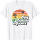May Contain Alcohol Women Funny Retro Summer Vacation Gift T-Shirt - T-Shirt | White