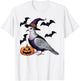 Dove Bird Halloween Costume Scary Pumpkin Bat Witch T-Shirt - T-Shirt | White