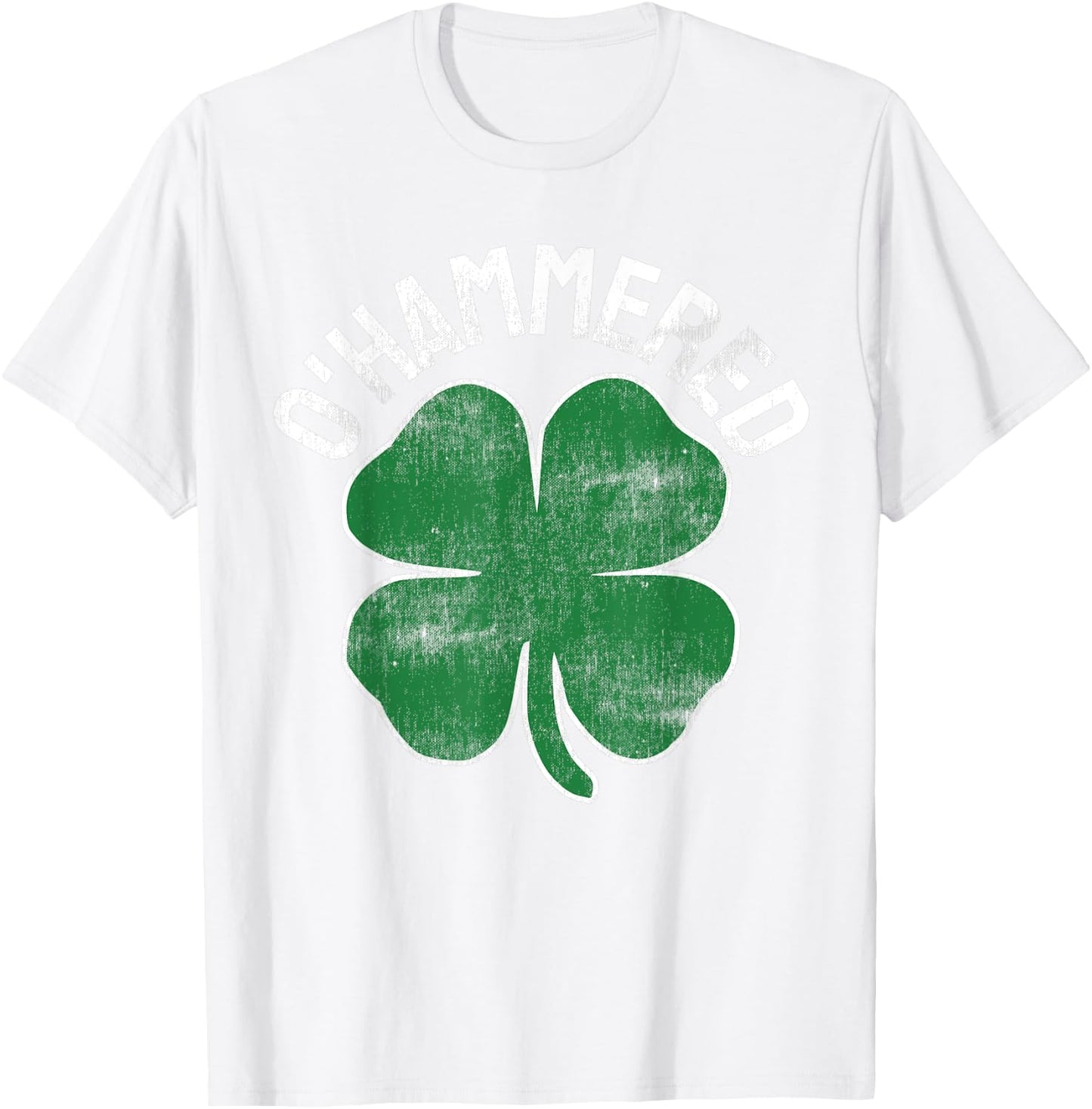 O'Hammered Funny St. Patrick's Day Drinking Drunk Beer Party T-Shirt - T-Shirt | White