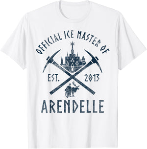 Disney Frozen Official Ice Master Of Arendelle Est. 2013 T-Shirt - T-Shirt | White