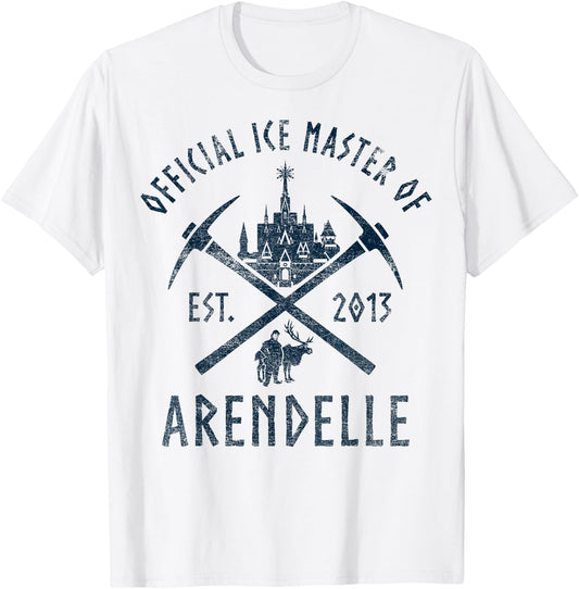 Disney Frozen Official Ice Master Of Arendelle Est. 2013 T-Shirt - T-Shirt | White