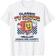 Classic TV Shows Make Me Happy Retro Television Funny T-Shirt - T-Shirt | White