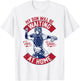 My Son Will Be Waiting For You At Home Baseball Catcher Wife T-Shirt - T-Shirt | White