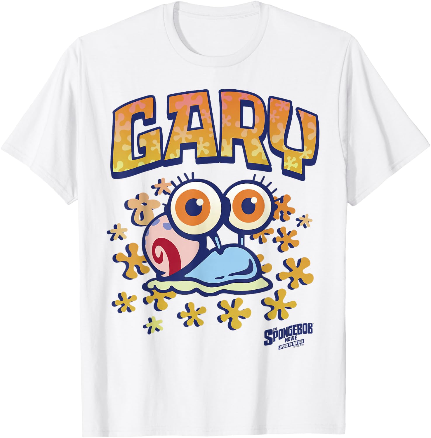 Spongebob Squarepants: Sponge On The Run Gary T-Shirt - T-Shirt | White