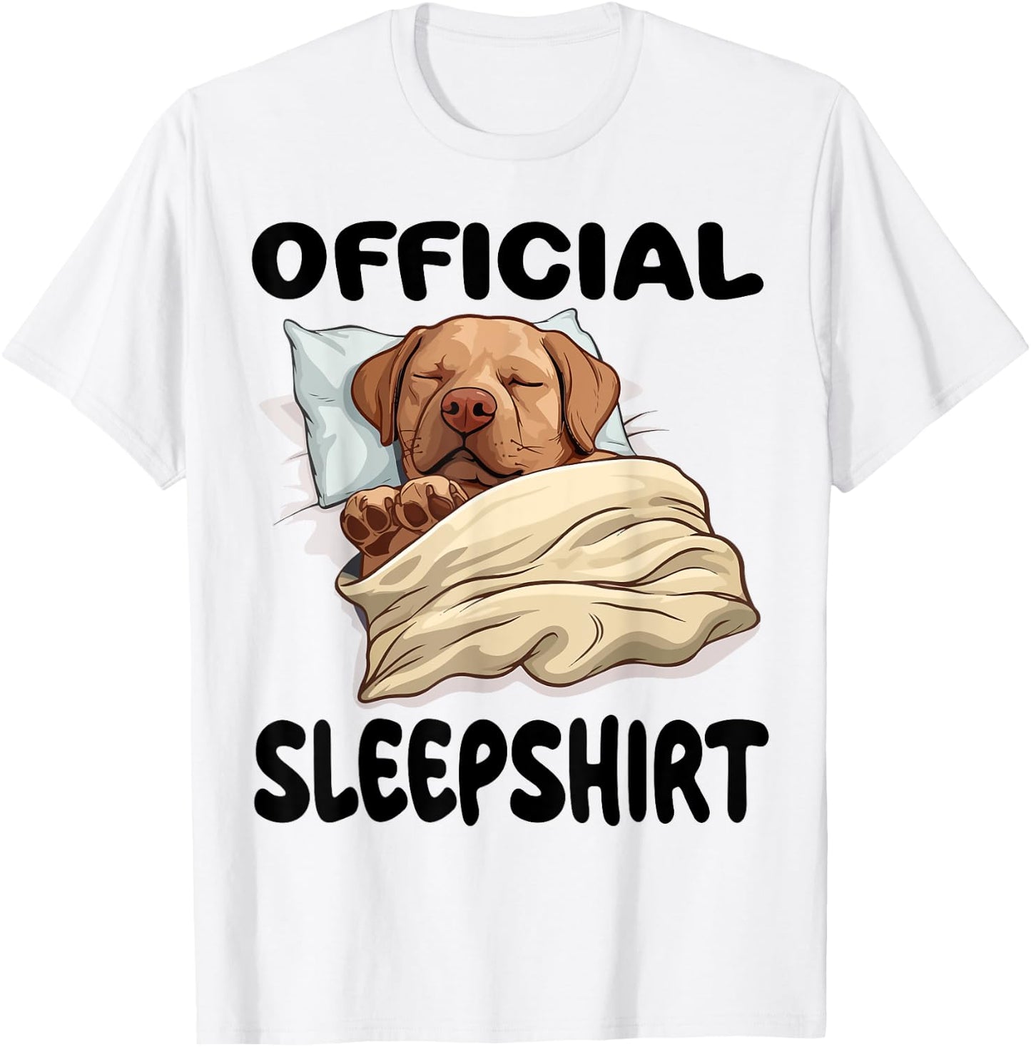 Labrador Retriever Official Sleepshirt Pajamas Nightgown T-Shirt - T-Shirt | White