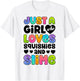 Just A Girl Who Loves Squishies and Slime Funny Kids Women T-Shirt - T-Shirt | White