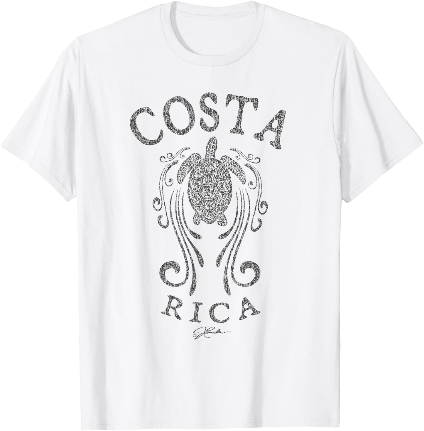 JCombs: Costa Rica, Sea Turtle in the Slipstream T-Shirt - T-Shirt | White