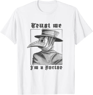 Trust Me, I'm A Doctor | Plague Doctor 2020 T-Shirt - T-Shirt | White