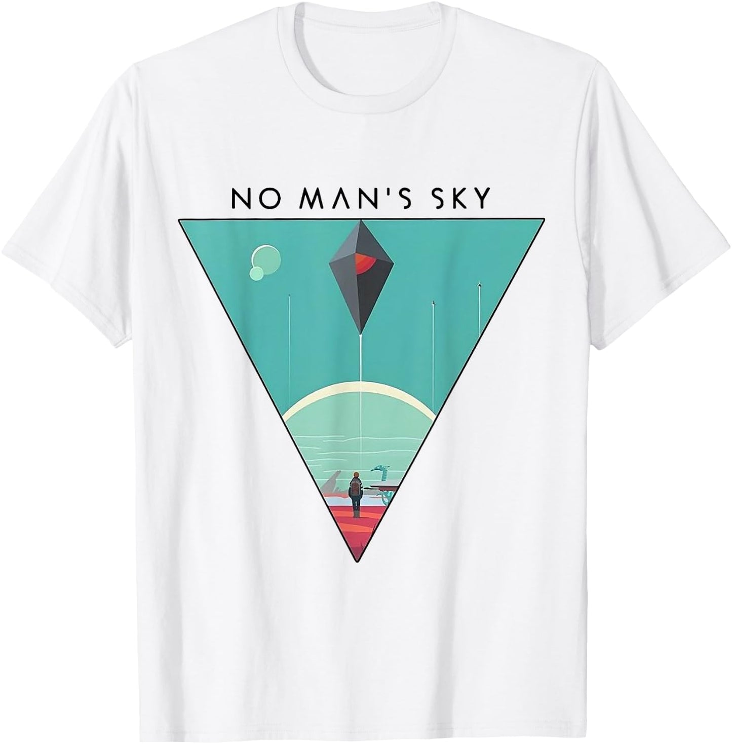 No Man's Sky - Space Gaming - Science Fiction Game T-Shirt - T-Shirt | White