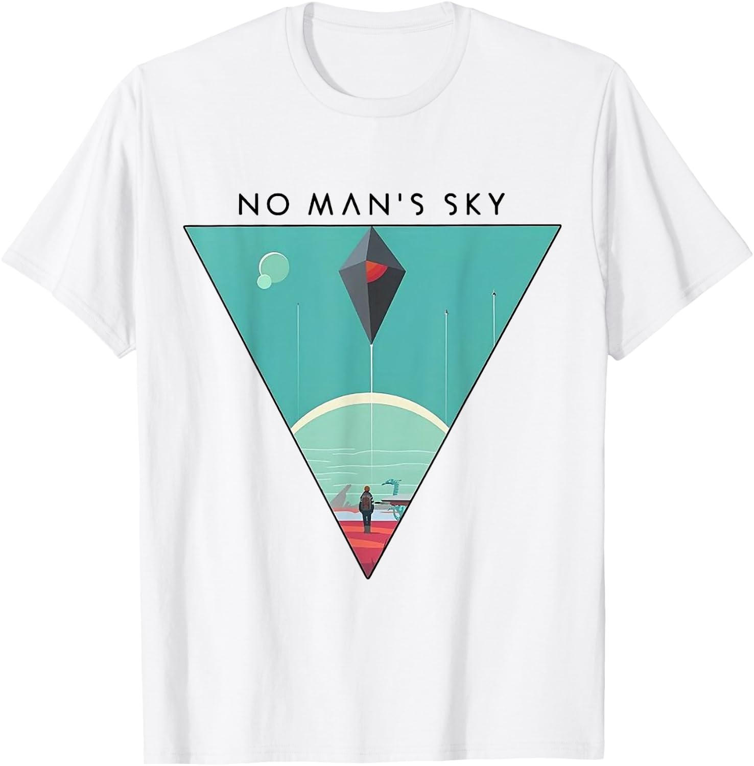 No Man's Sky - Space Gaming - Science Fiction Game T-Shirt - T-Shirt | White