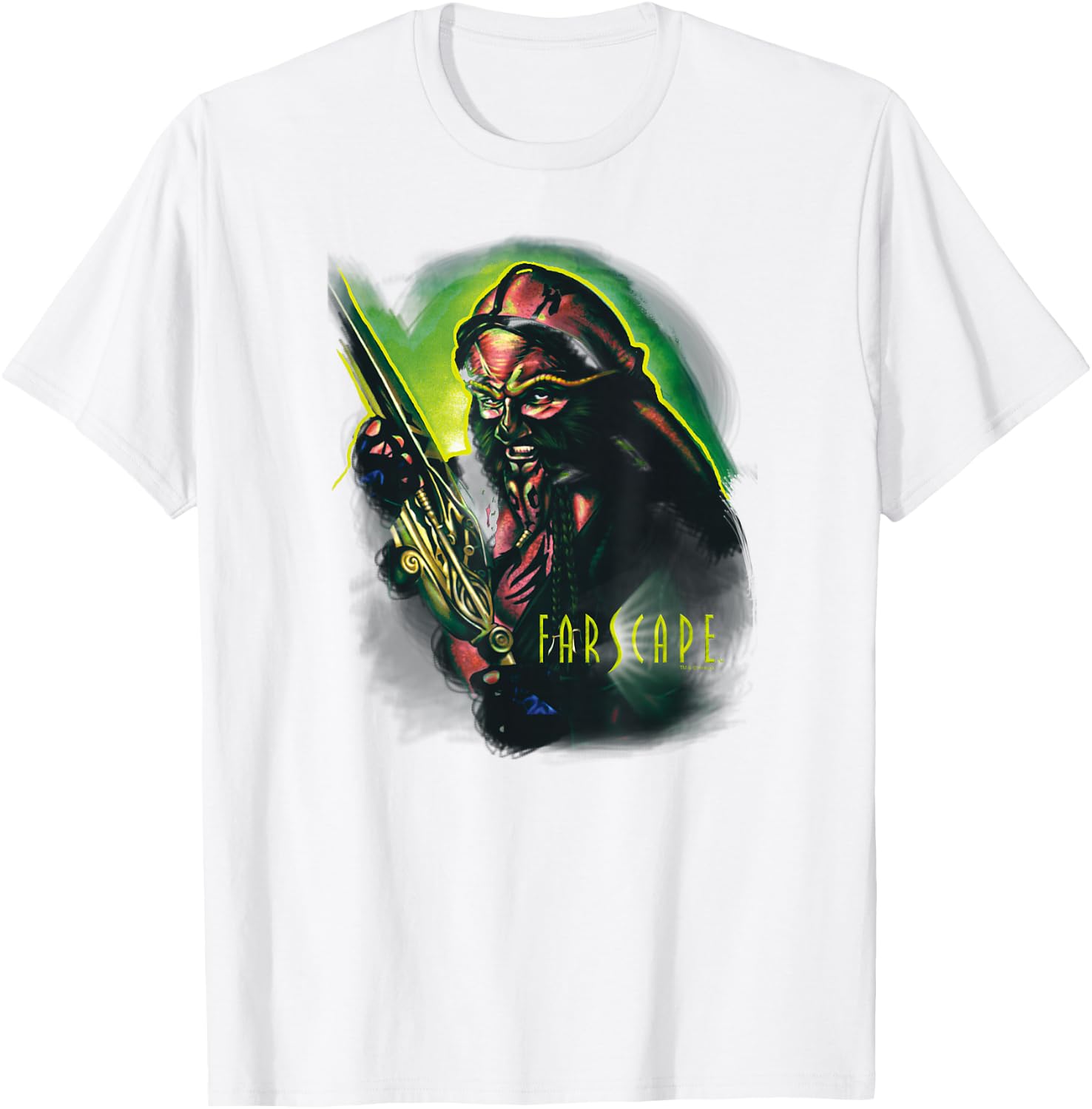 Farscape Dargo Warrior T-Shirt - T-Shirt | White
