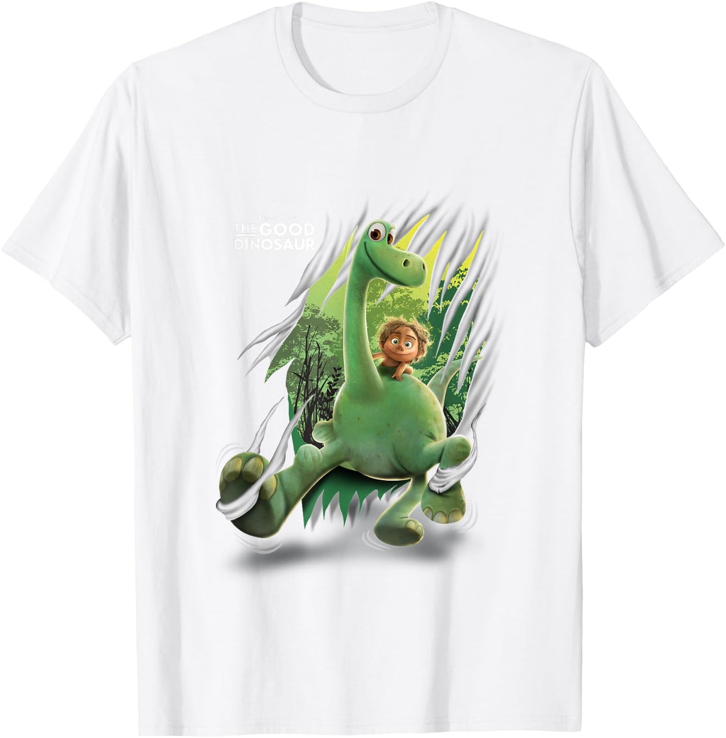 Disney Pixar The Good Dinosaur Arlo Spot Breaking Through T-Shirt - T-Shirt | White