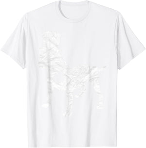 Retro Pitbull Hat Gift Irish Shamrock Dog St Patrick's Day T-Shirt - T-Shirt | White