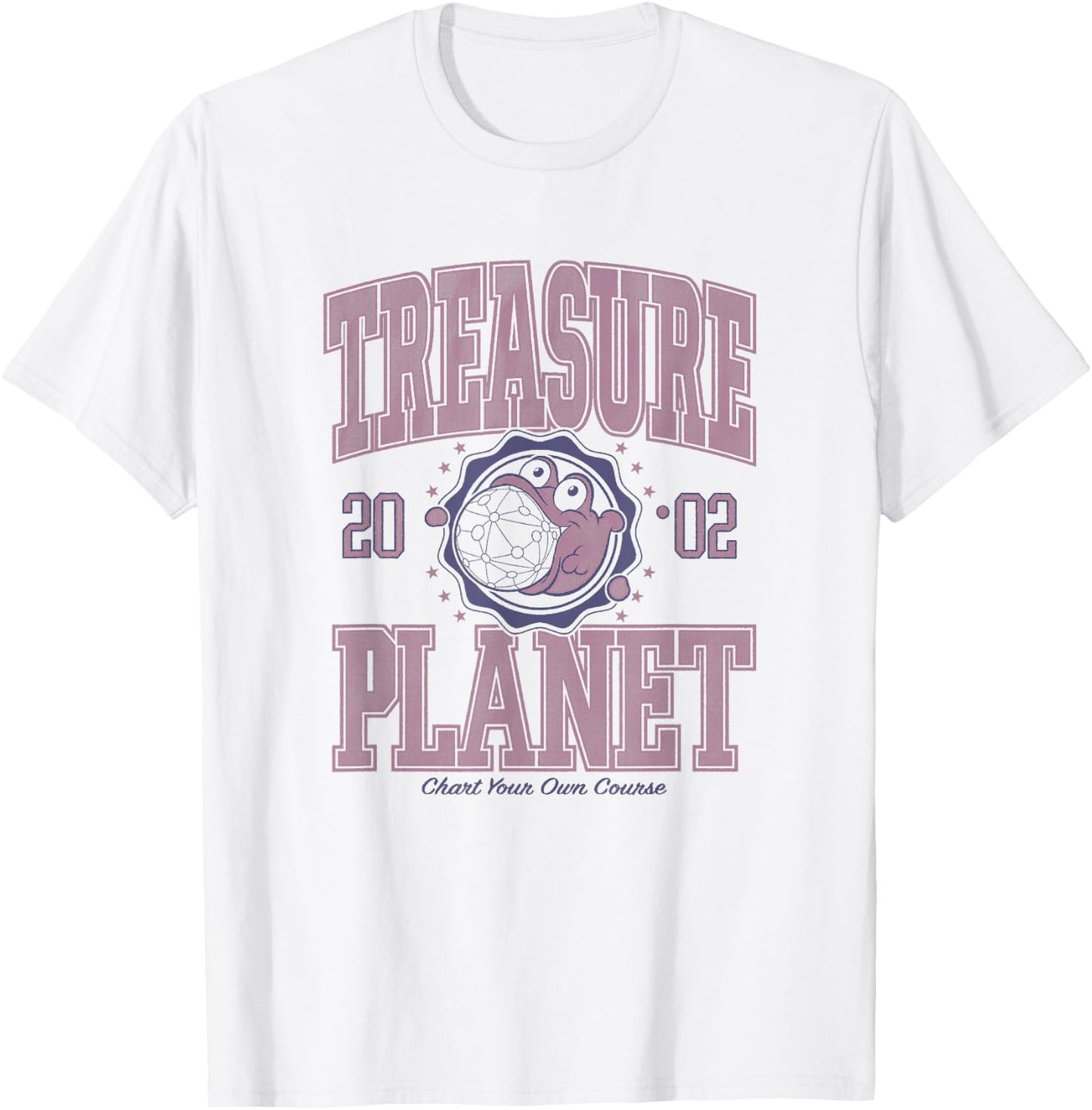 Disney Treasure Planet Morph Chart Your Course Collegiate T-Shirt - T-Shirt | White