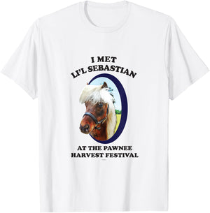 Parks and Recreation Li'l Sebastian T-Shirt - T-Shirt | White