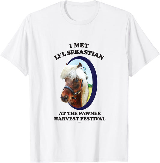 Parks and Recreation Li'l Sebastian T-Shirt - T-Shirt | White
