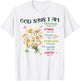God Says I Am Bible Verse Cute Christian Jesus Kid Teen Girl T-Shirt - T-Shirt | White