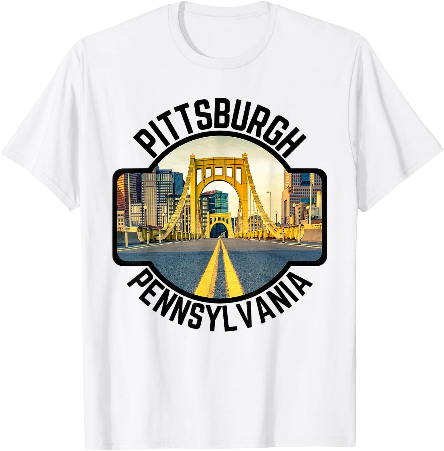 Pittsburgh T-Shirt - T-Shirt | White