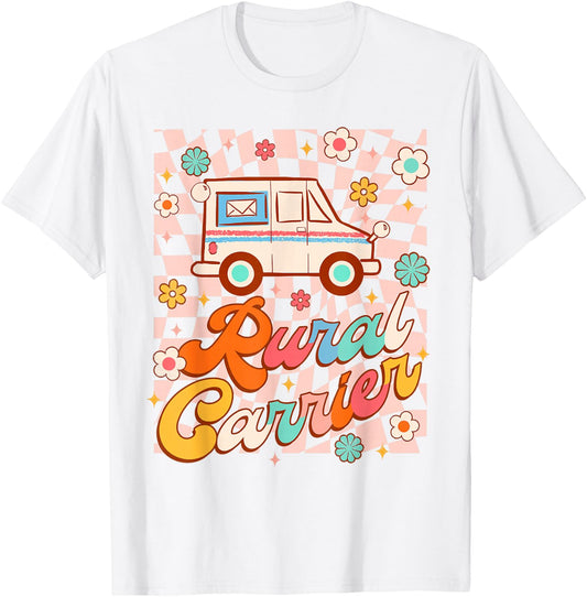 Postal Worker Mailman Postman Mail Carrier Rural Carrier T-Shirt - T-Shirt | White