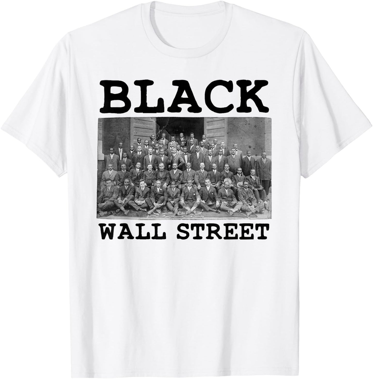 African American Business Black History Black Wall Street T-Shirt - T-Shirt | White