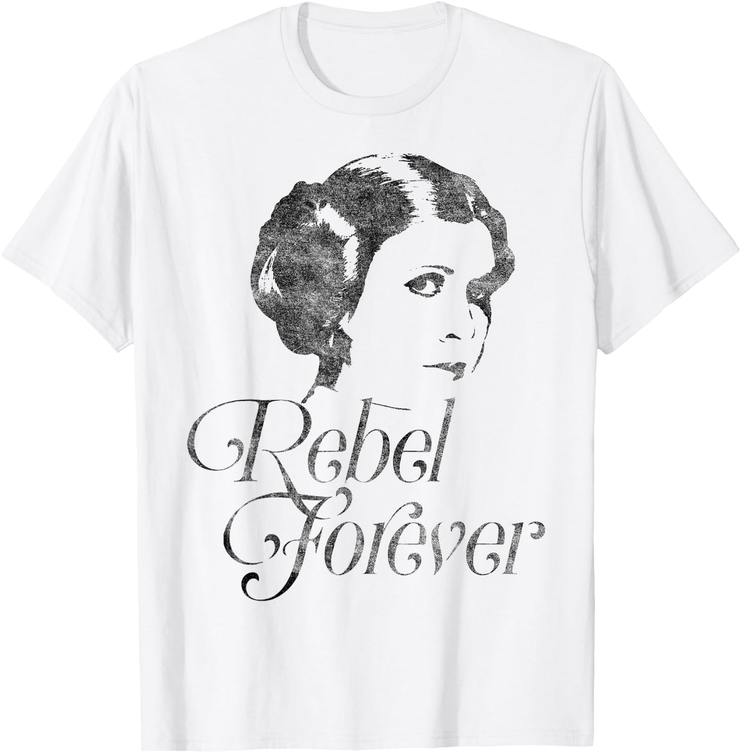 Star Wars Princess Leia Rebel Forever Portrait T-Shirt - T-Shirt | White