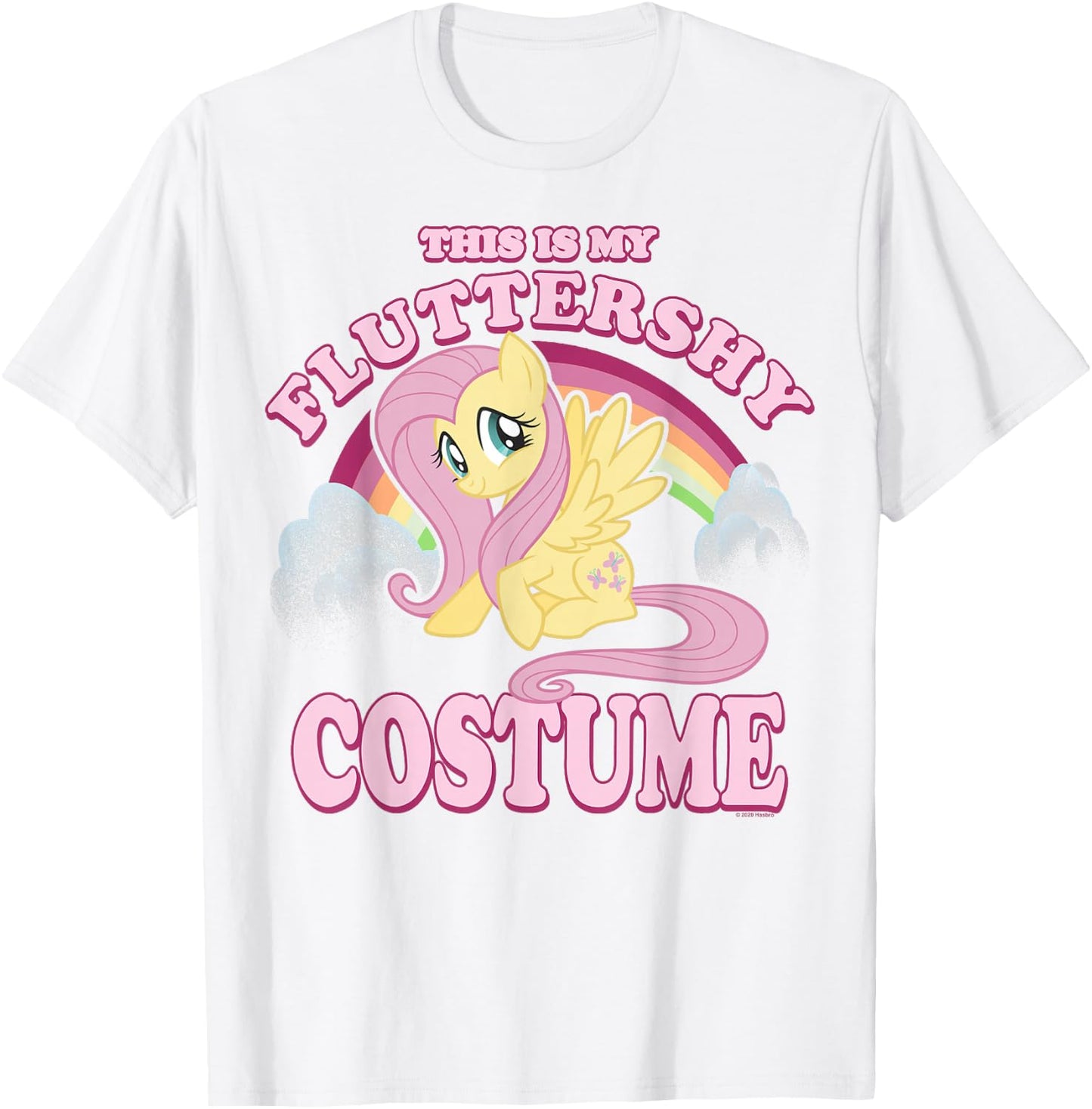 My Little Pony: Friendship is Magic Fluttershy Halloween T-Shirt - T-Shirt | White