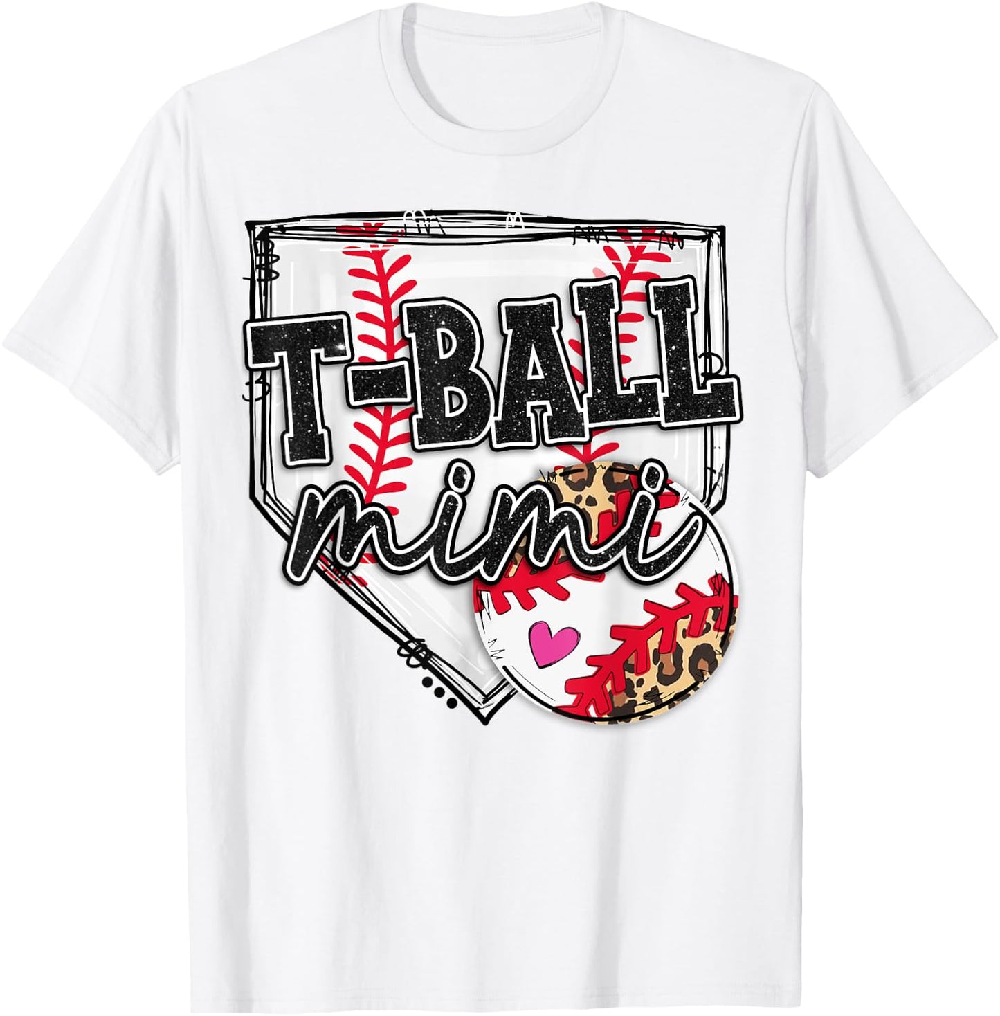 Vintage T-Ball Mimi Proud -Ball Mimi T-Shirt - T-Shirt | White