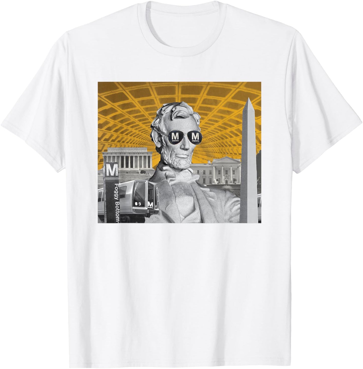 Metro Abe T-Shirt - T-Shirt | White
