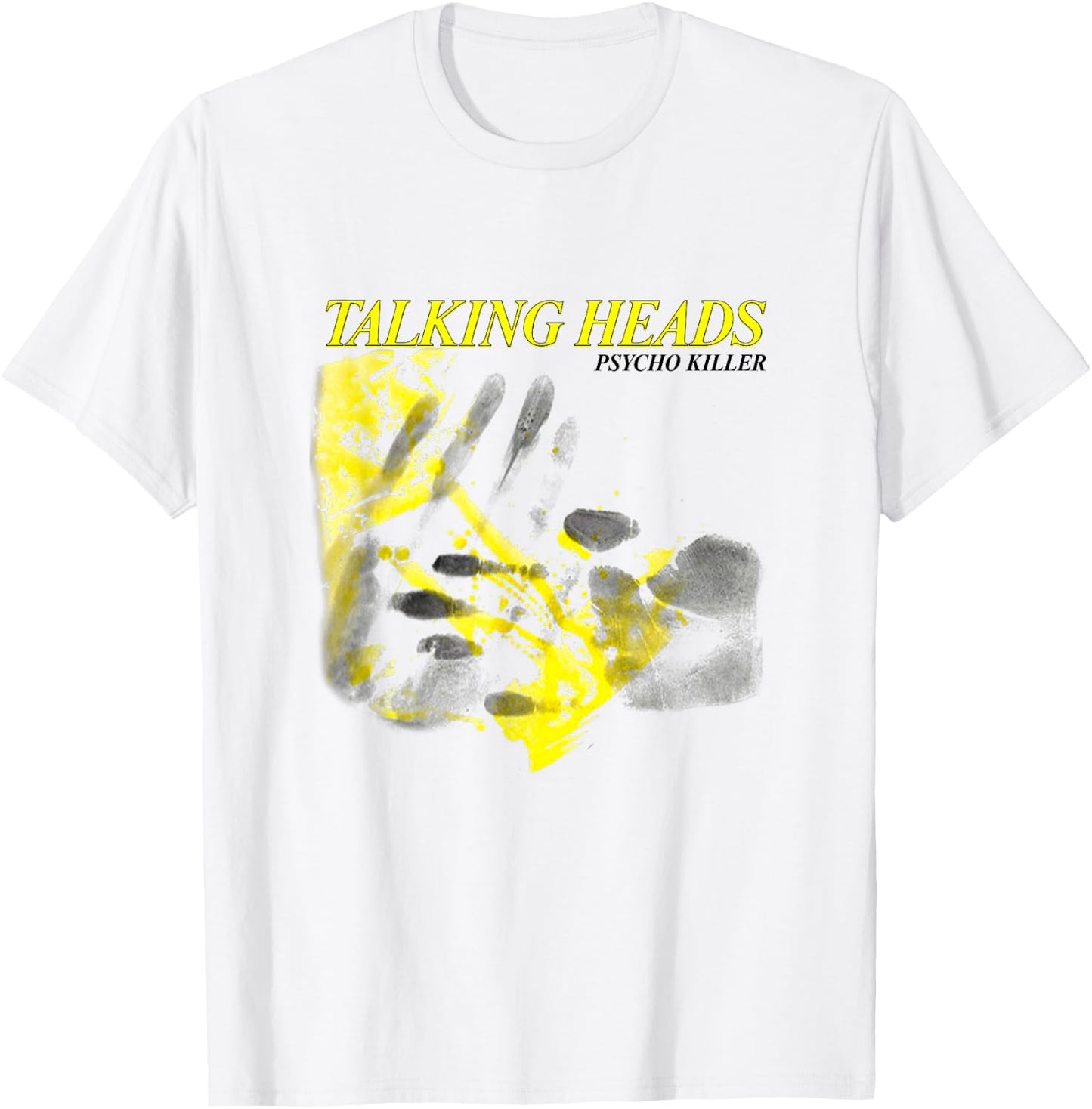 Talking Heads Psycho Killer Hands T-Shirt - T-Shirt | White