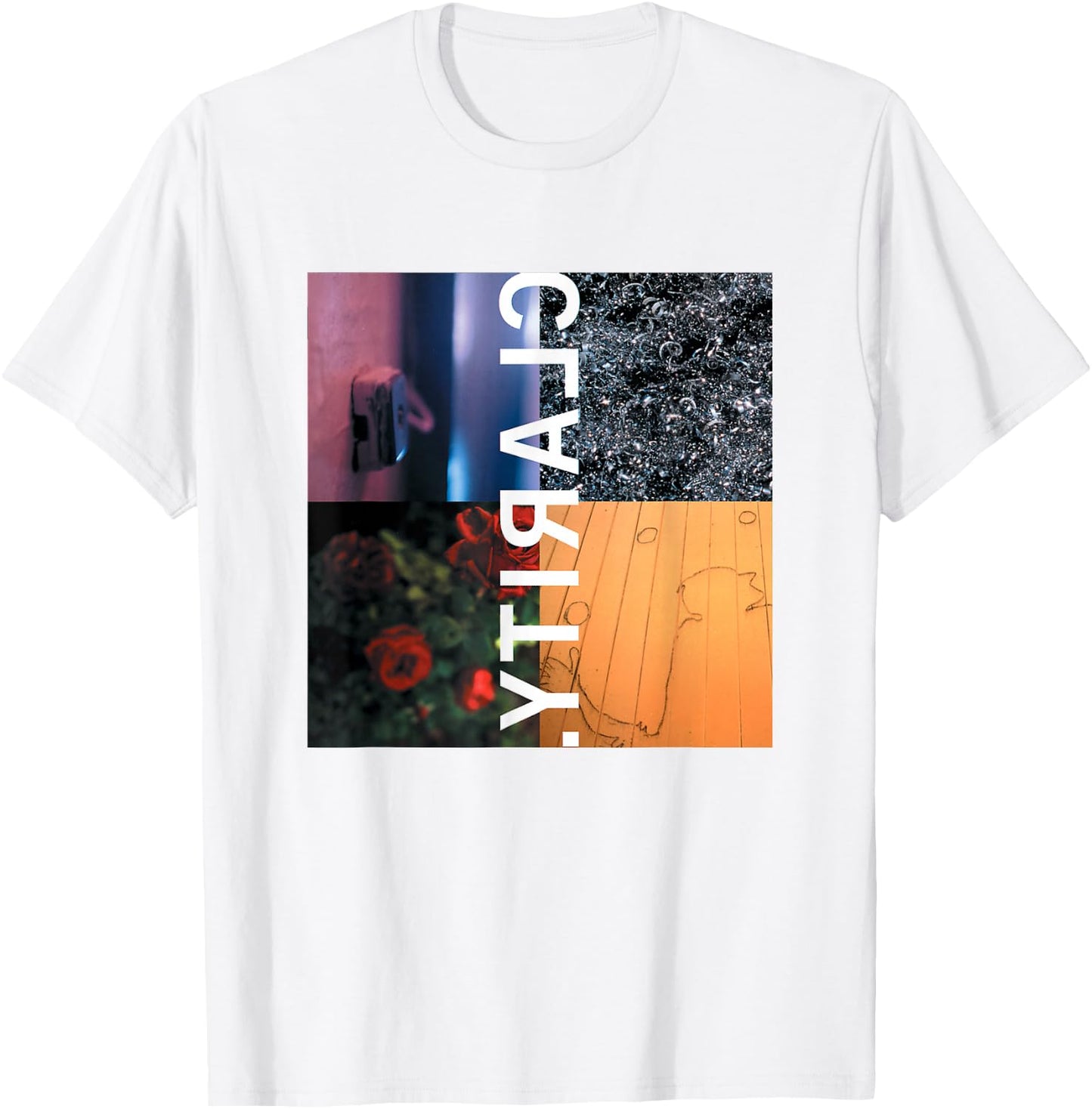 Jimmy Eat World - Official Merchandise - Clarity T-Shirt - T-Shirt | White