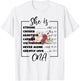 Flower She Is CNA Christian Mothers Day Religious Women T-Shirt - T-Shirt | White