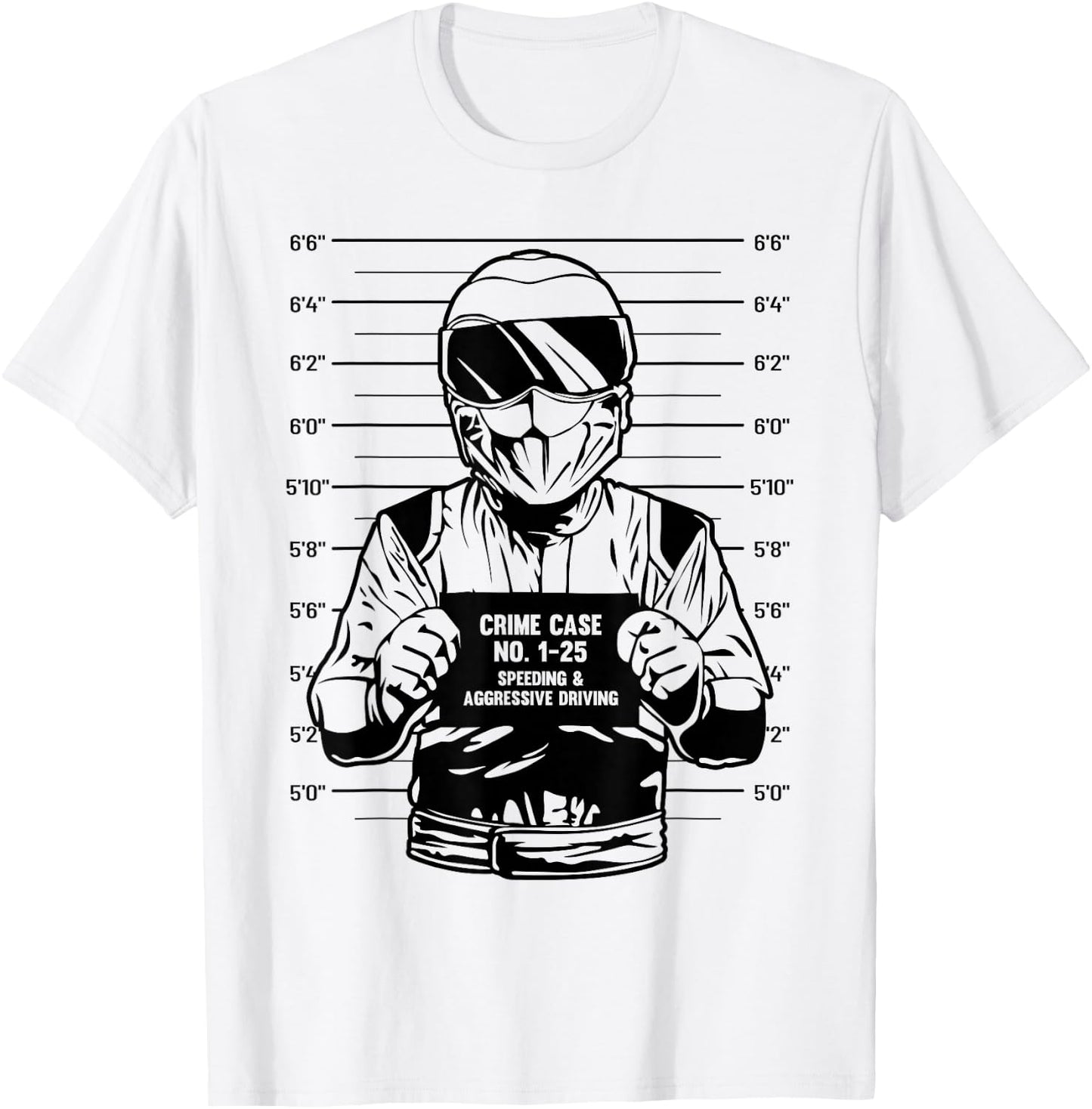 Funny Biker Motorcyclist Motorbike Motorcycling Bike T-Shirt - T-Shirt | White