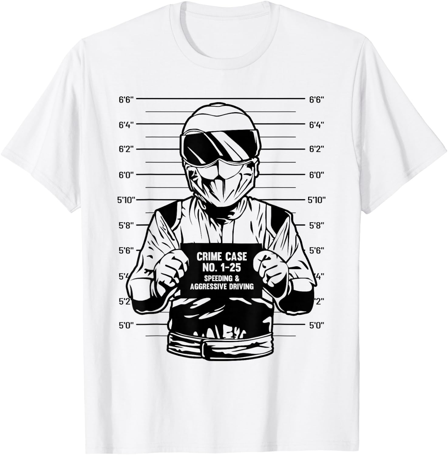 Funny Biker Motorcyclist Motorbike Motorcycling Bike T-Shirt - T-Shirt | White
