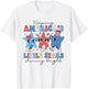 Pediatric Nurse 4th of July Little Stars Shining Bright Men T-Shirt - T-Shirt | White