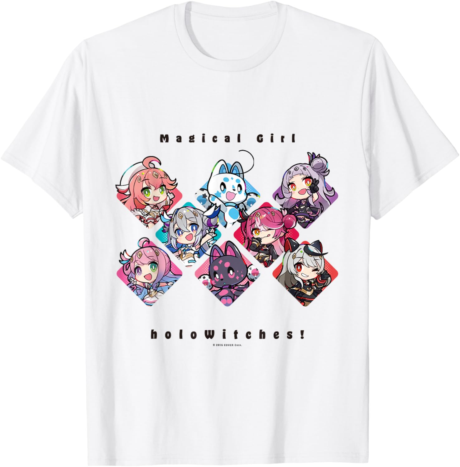 Magical Girl Holowitch! T-Shirt - T-Shirt | White