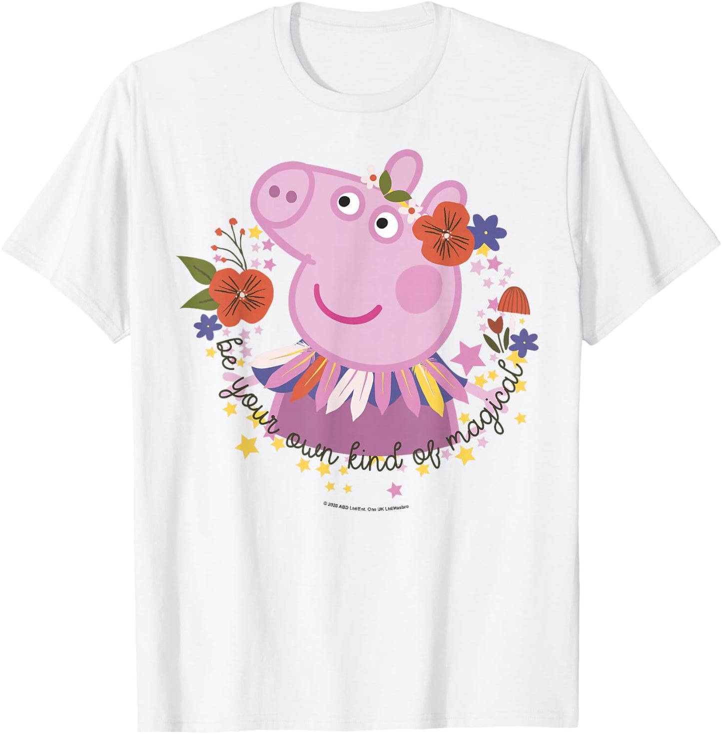 Peppa Pig Magical Portrait T-Shirt - T-Shirt | White